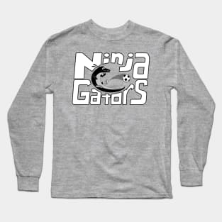 Ninja Gators Soccer Team Long Sleeve T-Shirt